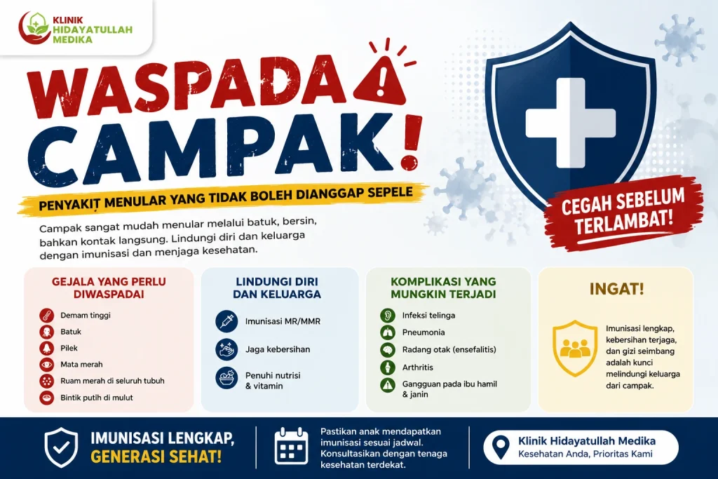Waspada Campak: Penyakit Menular yang Tidak Boleh Dianggap Sepele