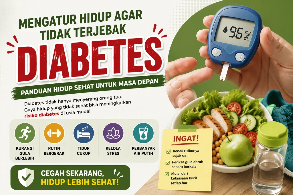 Mengatur Gaya Hidup Agar Tidak Terjebak Diabetes